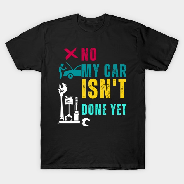 These proud funny car owner mechanic gift is perfect if you love your automotive T-Shirt by click2print